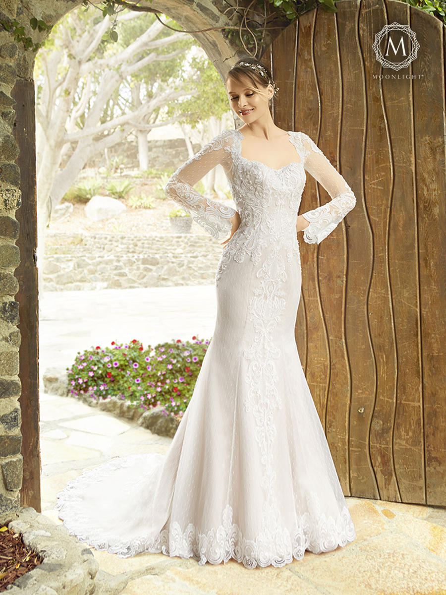 A-Line Wedding Gown J6749 from the Moonlight Collection